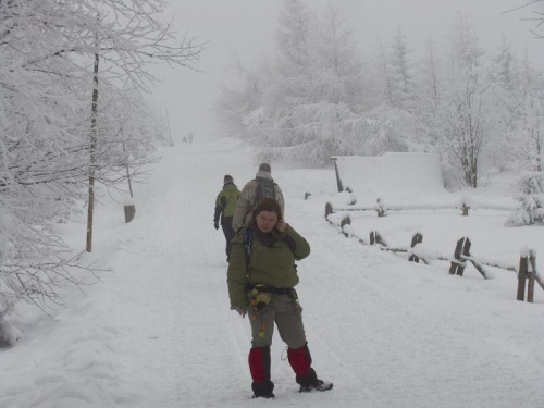 Na odpoczynek pozostał tylko szałas. #Karkonosze #góry #zima #śnieg #Szrenica #las