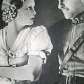 Aktorzy Józef Węgrzyn i Karolina Lubieńska, zdjęcia z filmu " Ostatnia Eskapada "_1933 r.