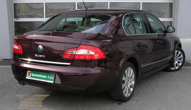 Superb II Elegance 2.0 TDI 140KM 2009r. 42100km #SkodaSuperb