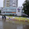 #Opole #powódź #powodz #KanałUlgi #woda #MostPiastowski #Odra #graffiti