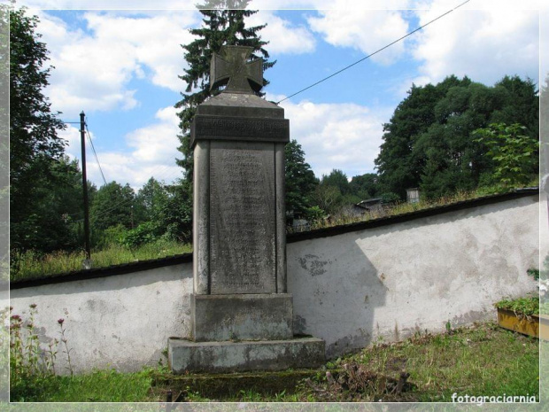 Niemojów- pomnik ku czci poległych w I wojnie światowej
