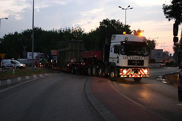 Budzisko - Lubliniec #pilot #PilotażGabaryt #schwertransport #schwerlast #sondertransport