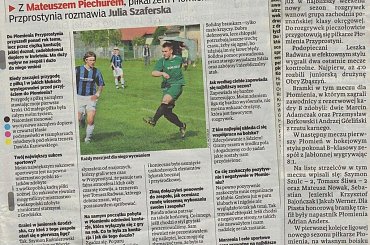 #DzieńWolsztyński #Wywiad #PłomieńPrzyprostynia #Piechur #MateuszPiechowiak #JuliaSzaferska