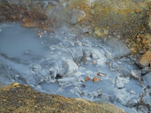 Pole geotermalne, wygasły wulkan Krísuvík, Islandia