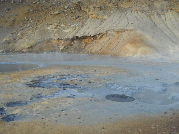 Pole geotermalne Seltún, gotujące się błoto, Islandia