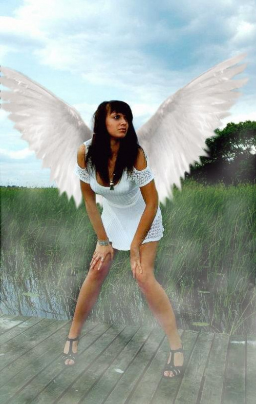 #photoshop #kobiety #anioły #diabły #fantazy