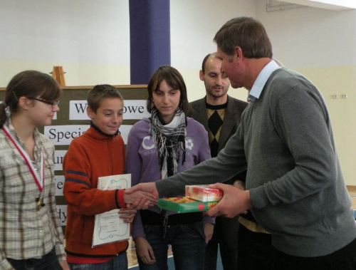 Warcabowe Mistrzostwa Torunia Szkół Specjalnych Złota Jesień 2010 - ZS nr 6 Toruń, 28.10.2010r.