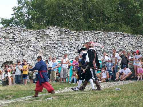 Ogrodzieniec 2008 - Szwedzi na zamku