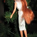 #Święta #Christmas #Barbie #FashionRoyalty #choinka #bombki #Gwiazdka