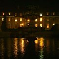Pałac w Kochcicach nocą #ballestrem #kochcice