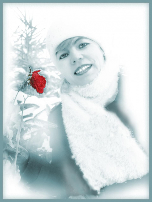 Irena portret zimowy