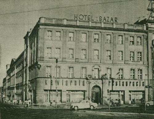 Poznań_Hotel ' Bazar ' 1985 r.