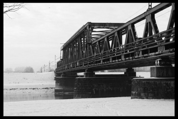 #opole #kolej #tory #pociąg #most #rzeka