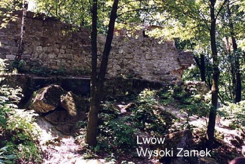 Lwów - Tyle pozostało po
Wysokim Zamku.