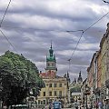 Lwów - Stare Miasto.
Rynek.