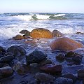 #morze #kamienie #woda #fala #natura #słońce