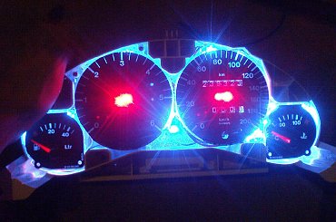 Liczniki w Opel Corsa B 1,7D isuzu 2000r #Corsa #GermanStyle #Cult #Tuning #LicznikiCorsa #Diody #SMD