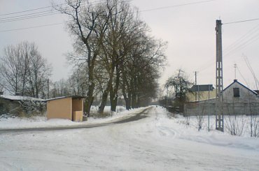 Małecz w zimowej scenerii #Małecz #Lubochnia #zima #PowiatTomaszowski