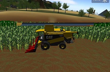 CAT Lexion 480 #CAT #Lexion #LandwirtschaftsSimulator2008