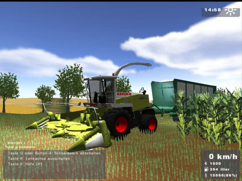 Claas Jaguar 870 #ClaasJaguar870 #Claas #LandwirtschaftsSimulator2008 #Landwirtschafts #Simulator