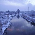 #zima #śnieg #Mazury #mróz #natura #las #przyroda #krajobraz #rzeka #Łyna #Olsztyn