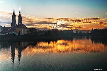 Wschód na Ostrowie #OstrówTumski #wschód #słońce #wrocław #nikon #tamron #passiv #airking