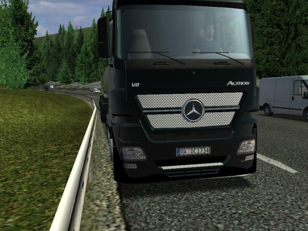 Mercedesem do Sofii, część 2/4 #mercedes #actros #ets #euro #truck #simulator #sofia #bułgaria