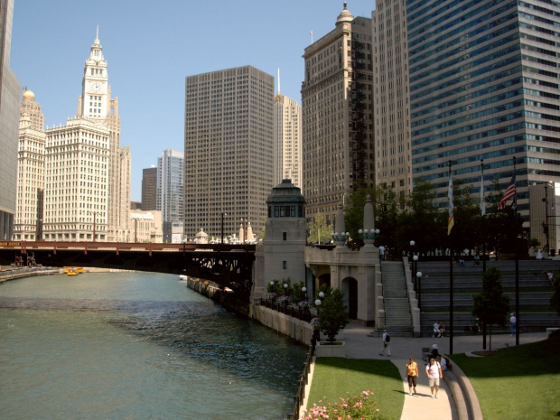 nad rzeką Chicago #Chicago