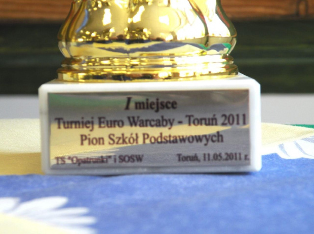 Turniej integracyjny dla uczniów z pionu szkół podstawowych, gimnazjalnych i specjanych Euro Warcaby-Toruń 2011 - SOSW Toruń, dn. 11.05.2011r.