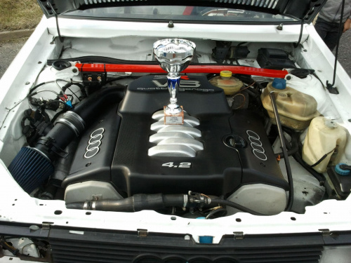 SSS Sosnowiec Audi 80 B2 V8 quattro Derbiak
