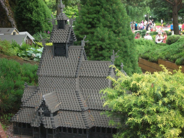 "Świątynia Wang???"-Norweska Świątynia z klocków lego w "Legolandzie" w Billund w Danii :))