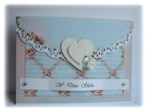 #kartka #życzenia #ślub #serce