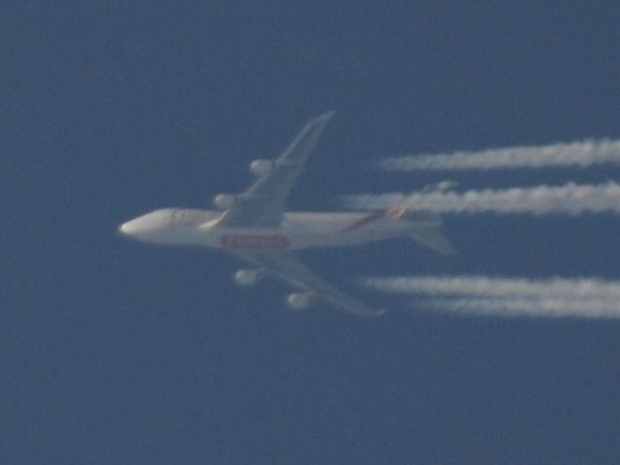 OO-THC, B747-4HAF, Emirates Sky Cargo, AMS-DXB