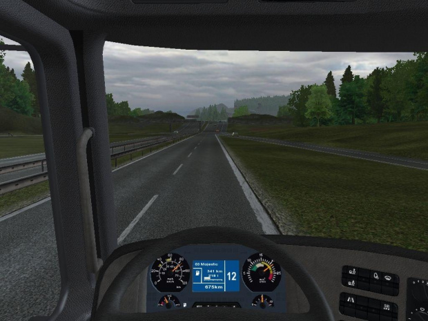 Trasy w firmie Wit Trans. Poniedziałek. #ets #euro #truck #simulator #mercedes #WitTrans