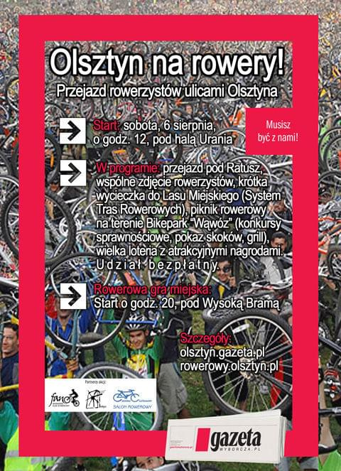 Olsztyn na rowery! #olsztyn #rowery